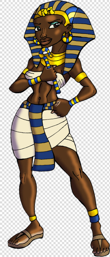 Page Tyrannoninja S Art   Cartoon Picture Of Hatshepsut  HD Png DownloadTransparent PNG