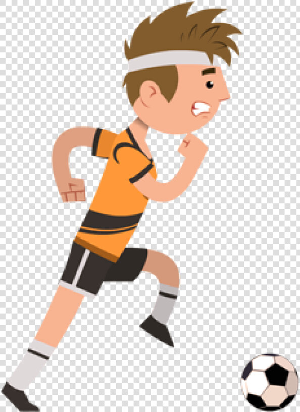 Animated Sports Clipart   Transparent Animated Soccer Player  HD Png DownloadTransparent PNG