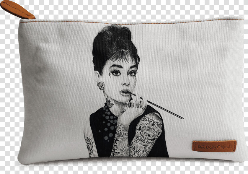 Tattooed Audrey Hepburn Print  HD Png DownloadTransparent PNG