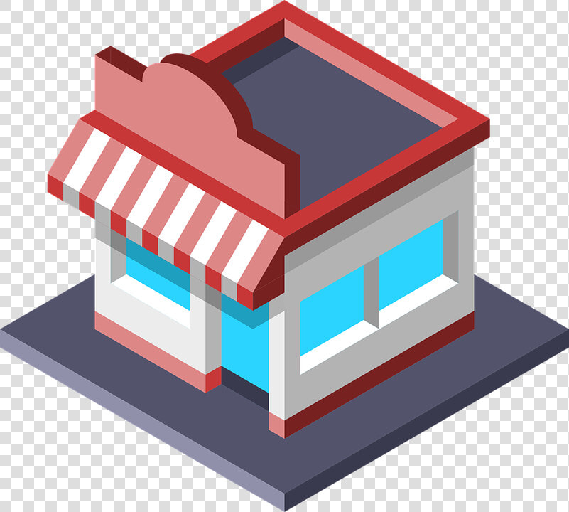 Shop  Isometric  Design  3d  Vector Free   Shop Isometric  HD Png DownloadTransparent PNG