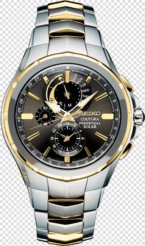 Seiko Men  39 s Coutura Solar Ssc375   Ssc376   Ssc377  HD Png DownloadTransparent PNG