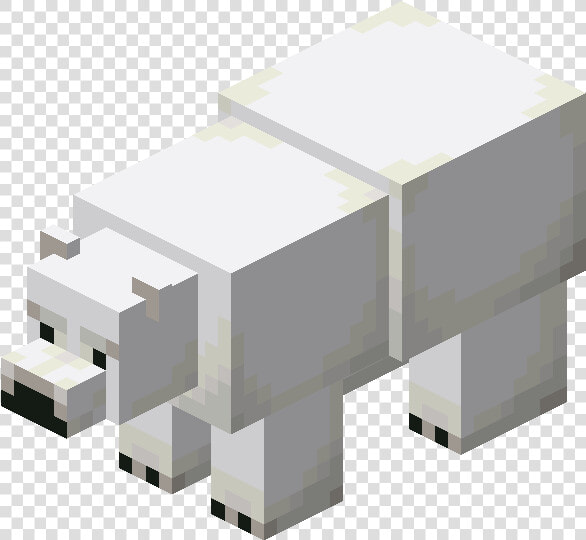 Polar Bear   Baby Polar Bear Minecraft  HD Png DownloadTransparent PNG