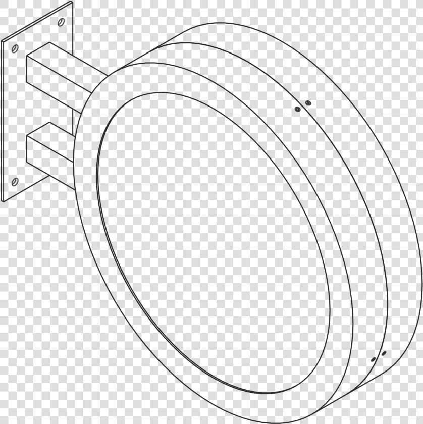 Drawing Isometric Circle   Line Art  HD Png DownloadTransparent PNG