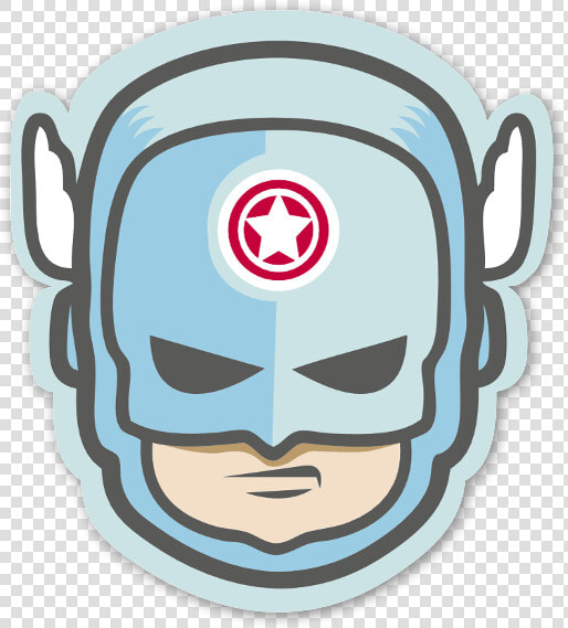 Rafael Captn America Sticker   Illustration  HD Png DownloadTransparent PNG