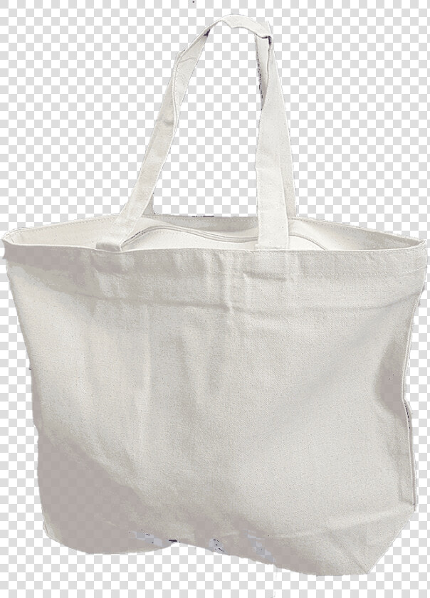 10oz All Natural Canvas Zipper   Tote Bag  HD Png DownloadTransparent PNG