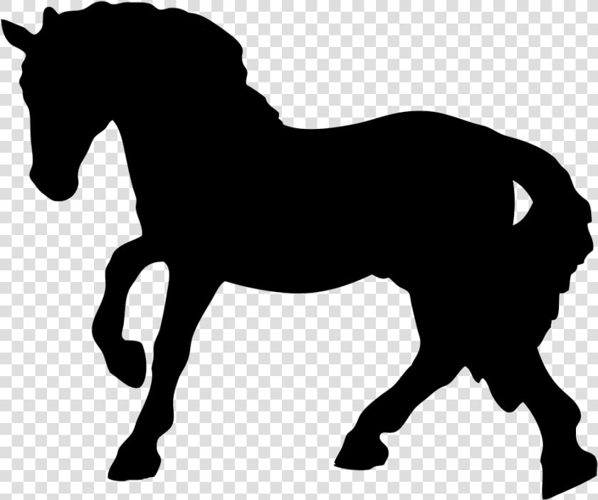 Black Horse Silhouette Clipart   Schleich Lusitano  HD Png DownloadTransparent PNG