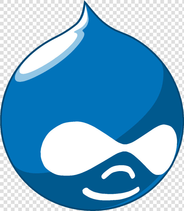 File   Druplicon   Large   Drupal Icon   Water Drop Logo With Face  HD Png DownloadTransparent PNG