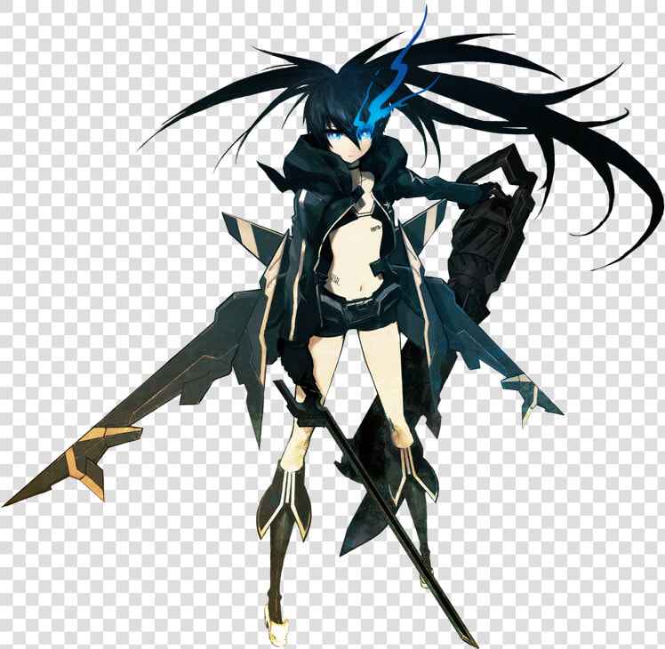 Black Rock Shooter The Game Characters  HD Png DownloadTransparent PNG