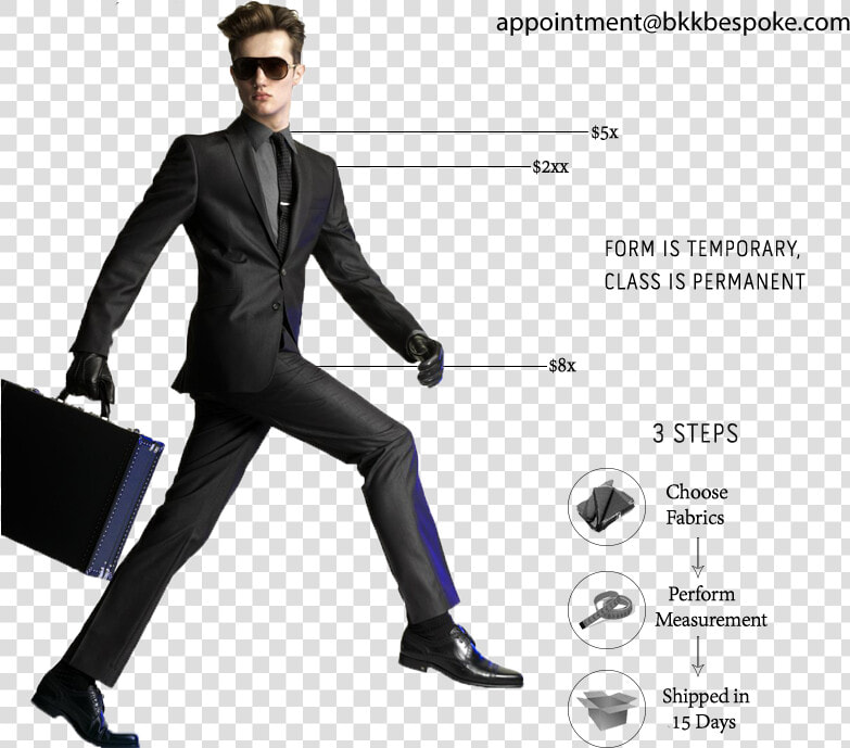 Why To Tailor At Bkk Bespoke   Man In A Suit  HD Png DownloadTransparent PNG