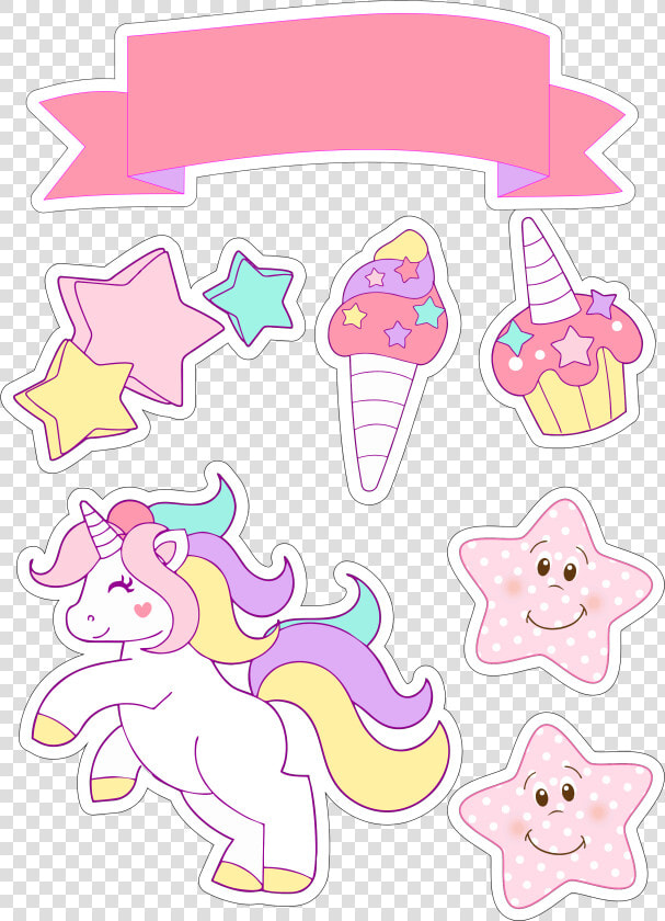 Unicornio Topo De Bolo  HD Png DownloadTransparent PNG