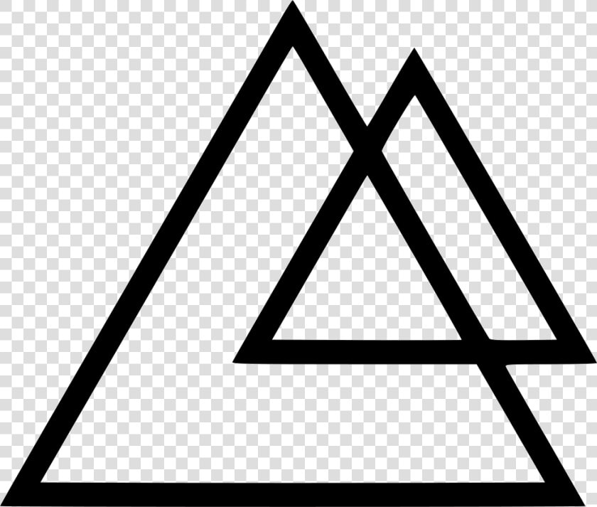 Two Triangles   Dosist Logo  HD Png DownloadTransparent PNG