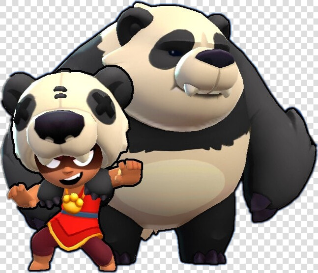  pandanita  nita  brawlstars  brawler   Brawl Stars Nita Skins  HD Png DownloadTransparent PNG