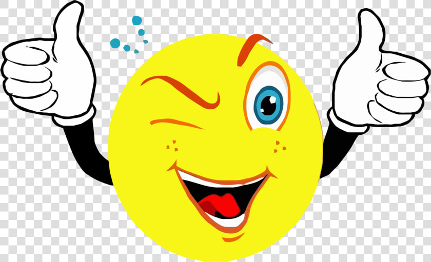 Smiley Face Clip Art   Smiley Face With Thumbs Up  HD Png DownloadTransparent PNG