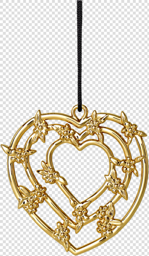 Rosendahl Karen Blixen Heart Garlands Gold Plated   Circle  HD Png DownloadTransparent PNG