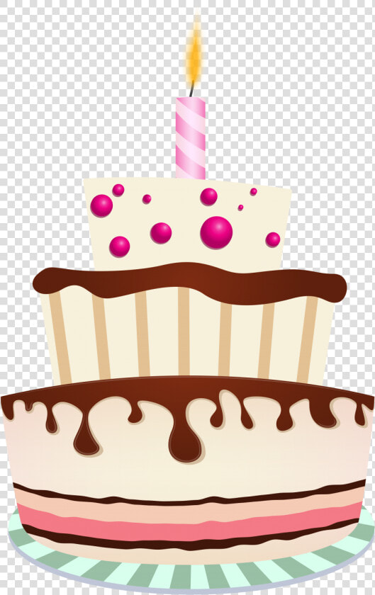 Birthday Cakes Cake Png With One Candle Clipart Imagem1442026501   Transparent Background Birthday Cake Png  Png DownloadTransparent PNG