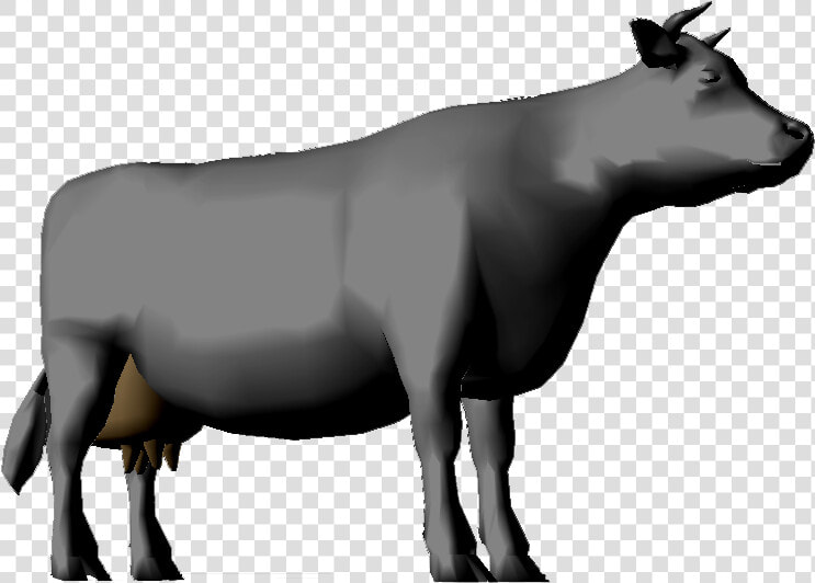 Cow3d View Class Mw 100 Mh 100 Pol Align Vertical   Dairy Cow  HD Png DownloadTransparent PNG