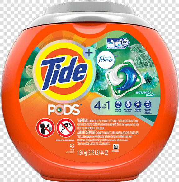 Tide Pods® Plus Febreze™ Laundry Detergent   Tide Detergent  HD Png DownloadTransparent PNG