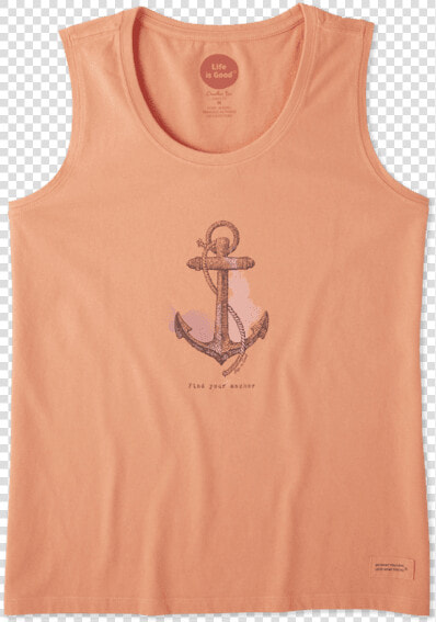 Women S Find Your Anchor Crusher Scoop Tank   Active Tank  HD Png DownloadTransparent PNG