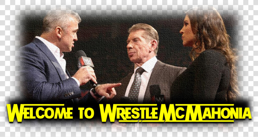 Welcome To Wrestlemcmahonia   Shane Mcmahon Vince Mcmahon  HD Png DownloadTransparent PNG