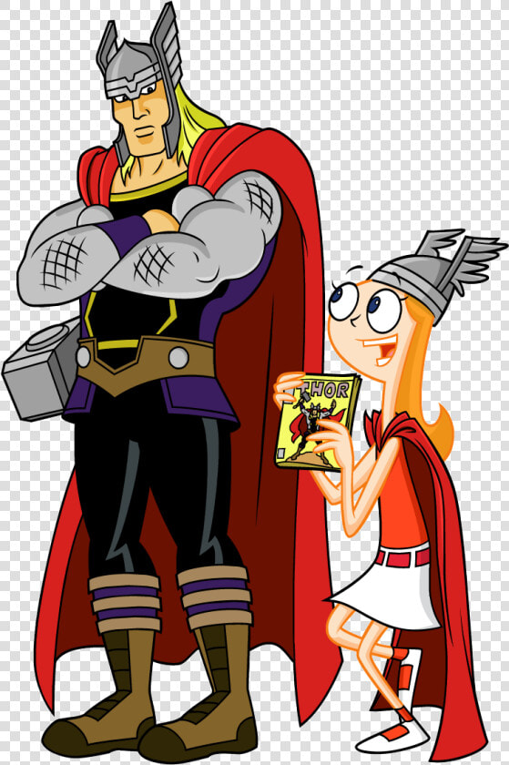 Thor Phineas And Ferb Mission Marvel Clipart   Phineas Y Ferb Mission Marvel  HD Png DownloadTransparent PNG