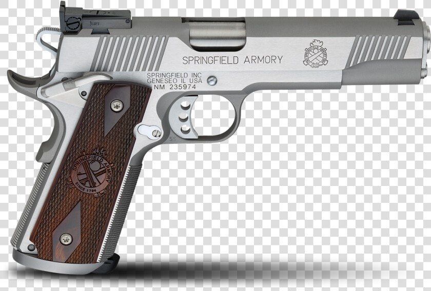 Springfield Armory 1911 Trophy Match Handgun   Springfield Armory 1911 Loaded  HD Png DownloadTransparent PNG