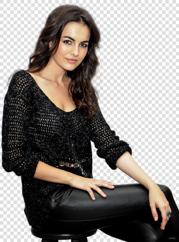 Camilla Belle Png   Camilla Belle Leather Pant  Transparent PngTransparent PNG