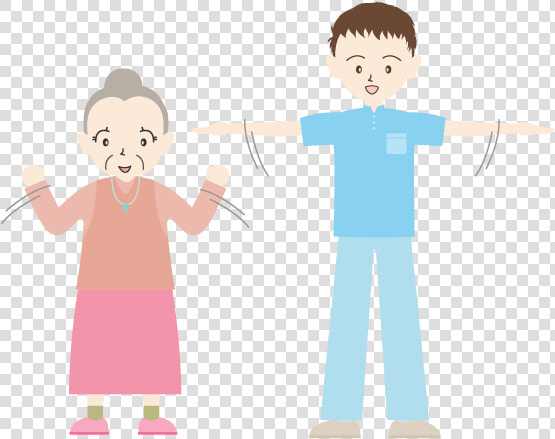 Exercise Elderly Cartoon Png  Transparent PngTransparent PNG