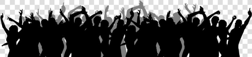 Audience Silhouette Png Download   Crowd Silhouette Png  Transparent PngTransparent PNG