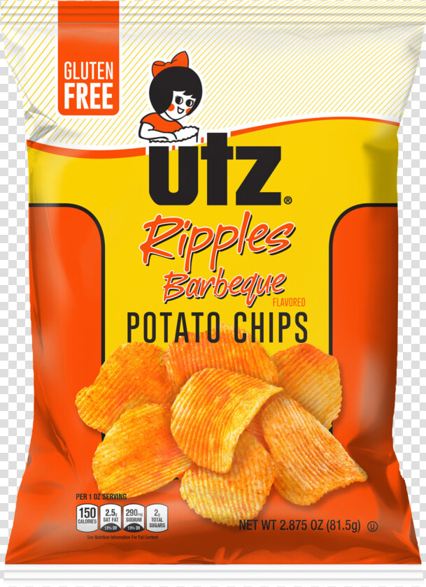 Utz Potato Chips  Barbeque   Utz Bbq Chips  HD Png DownloadTransparent PNG