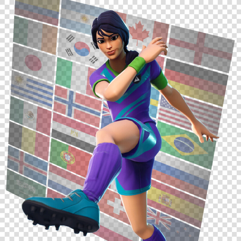 Girl Soccer Skins Fortnite   Png Download   Clinical Crosser Png  Transparent PngTransparent PNG