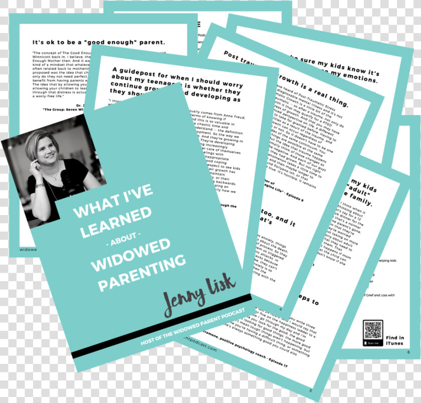 What I Ve Learned About Widowed Parenting Close Crop   Flyer  HD Png DownloadTransparent PNG