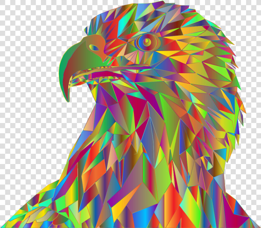 Low Poly Bald Eagle By Sharpi1980 Prismatic   Illustration  HD Png DownloadTransparent PNG