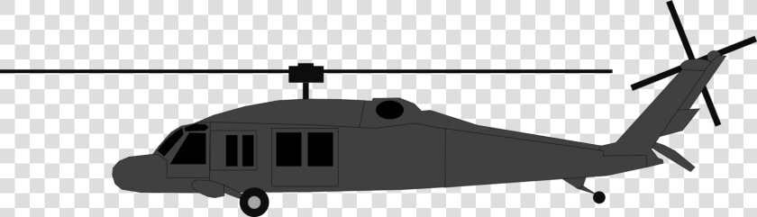 Helicopter Clipart Black Hawk Helicopter   Helicopter Rotor  HD Png DownloadTransparent PNG