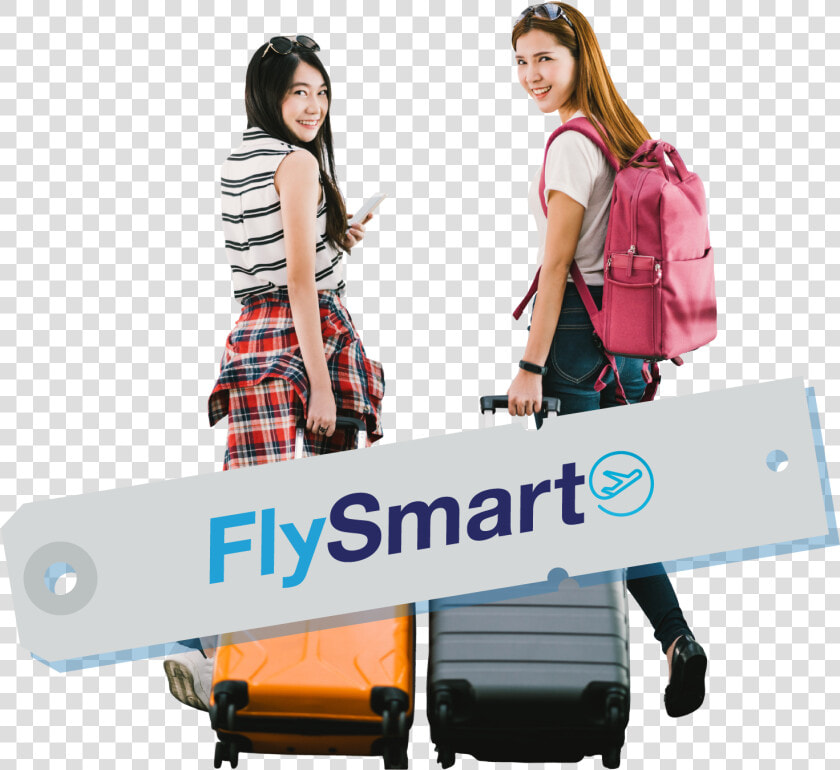 Girl Carrying A Travel Bag  HD Png DownloadTransparent PNG