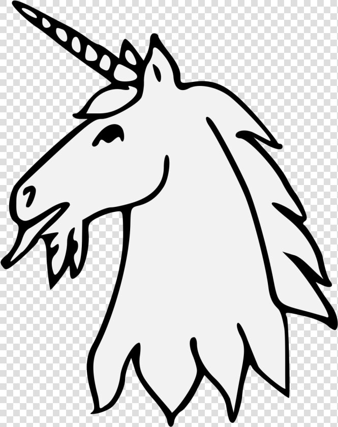 Transparent Unicorn Head Png   Unicorn Head Line Drawing  Png DownloadTransparent PNG