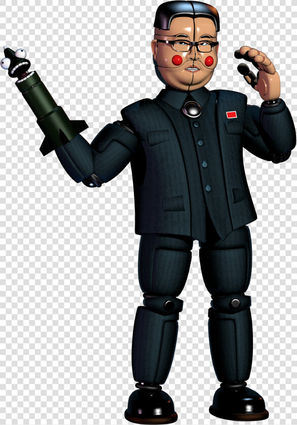 Transparent Kim Jong Un Png   Kim Jong Un Animatronic  Png DownloadTransparent PNG