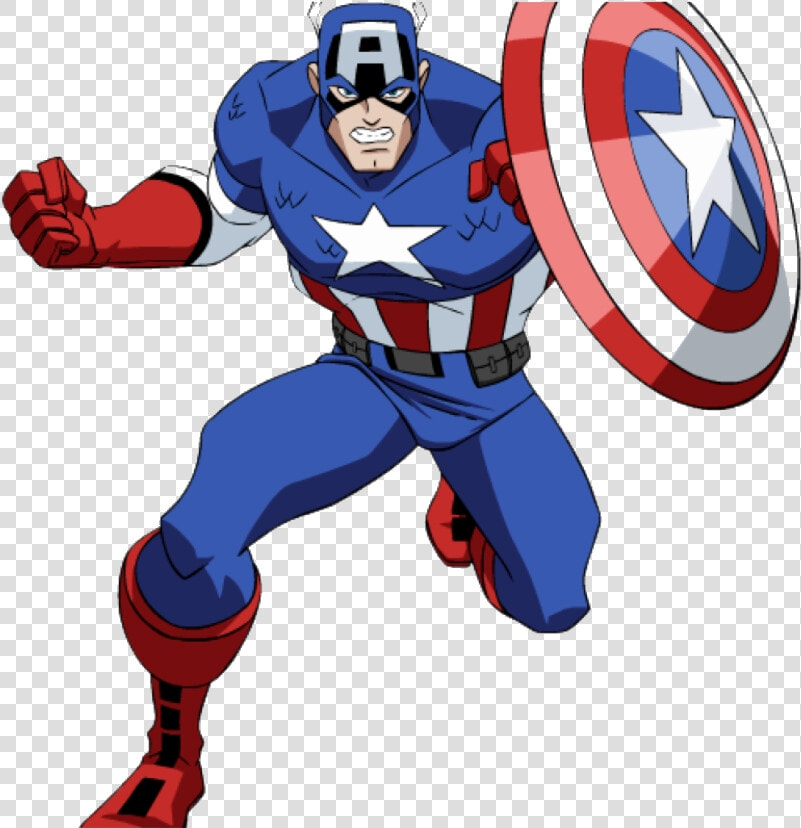 Superhero Clipart Free Ba Dessin Captain America Couleur   Captain America Dessin Animé  HD Png DownloadTransparent PNG