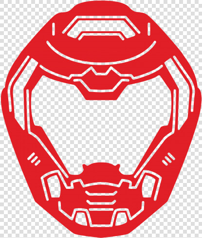 Doom Slayer Helmet Logo  HD Png DownloadTransparent PNG