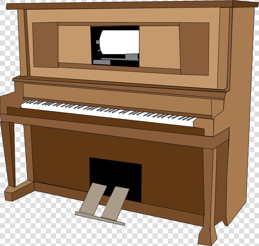 Transparent Piano Clip Art   Player Piano Clipart  HD Png DownloadTransparent PNG