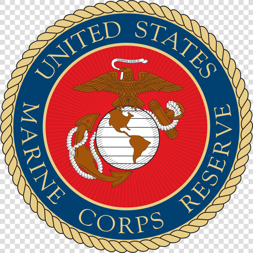 Transparent Marine Corps Emblem Png   Us Marine Corps Reserve Logo  Png DownloadTransparent PNG