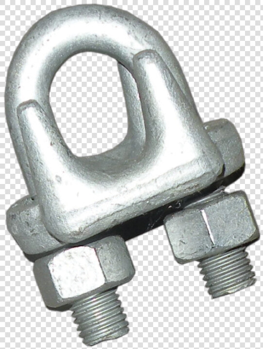 Fastener Clip Metal   Wire Rope U Bolts  HD Png DownloadTransparent PNG