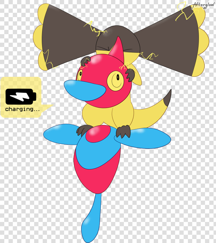 Helioptile Powered Porygon Z  HD Png DownloadTransparent PNG