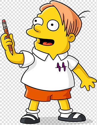 Martin Prince   Martin Simpsons  HD Png DownloadTransparent PNG