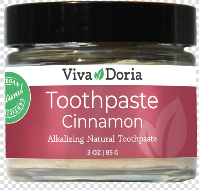 Cinnamon Non flouride Natural Toothpaste   Cosmetics  HD Png DownloadTransparent PNG