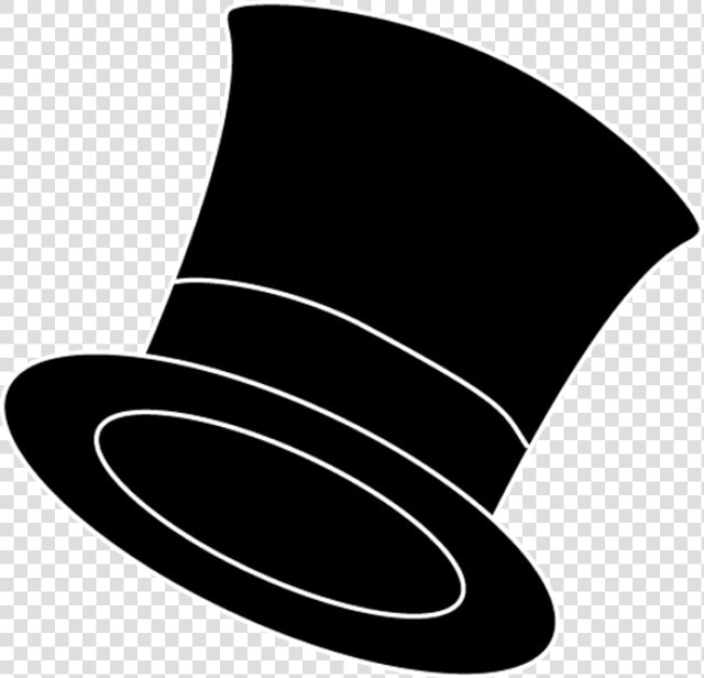 Top Hat Outline Clipart   Top Hat Silhouette Png  Transparent PngTransparent PNG