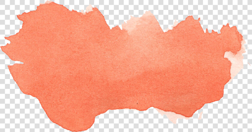 Orange Watercolor Brush Stroke   Png Download   Transparent Brush Stroke Png  Png DownloadTransparent PNG