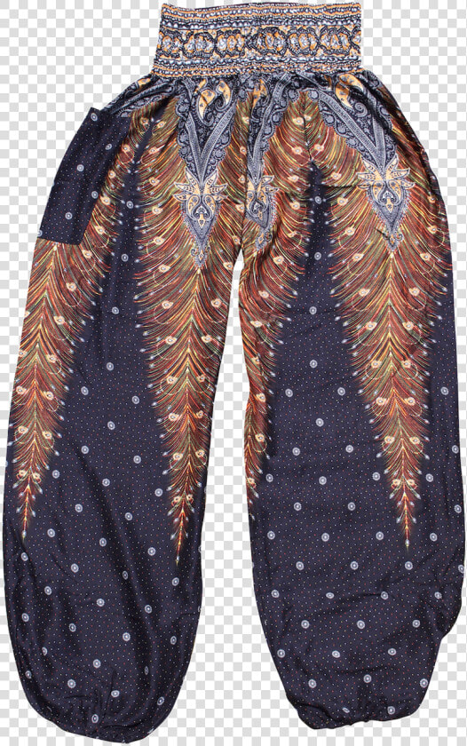 Black Peacock Harem Pants Bohemian Island   Harem Pants Png  Transparent PngTransparent PNG