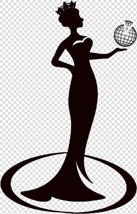 Pageant Silhouette Png File   Miss Universe Logo Png  Transparent PngTransparent PNG