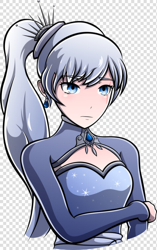 Rwby Anime  Rwby Fanart  Rwby Weiss  Begin Again  White   Rwby Fanart Weiss  HD Png DownloadTransparent PNG