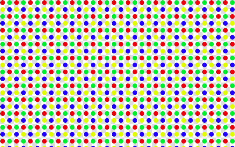 Seamless Colorful Irregular Tightly Packed Polka Dot  HD Png DownloadTransparent PNG